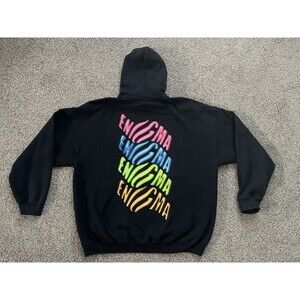 Lady Gaga enigma las vegas hoodie black Size XL
